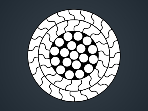 二層Z型鋼絲（客運索道）